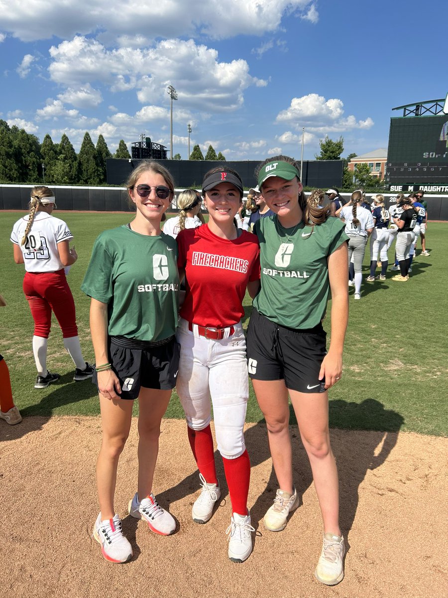 It was a hot one today at the <a href="/unccharlotte/">UNC Charlotte</a> softball field. Thank you to <a href="/ashleychastain/">Ashley Chastain Woodard</a> for the great learning experience and opportunity!