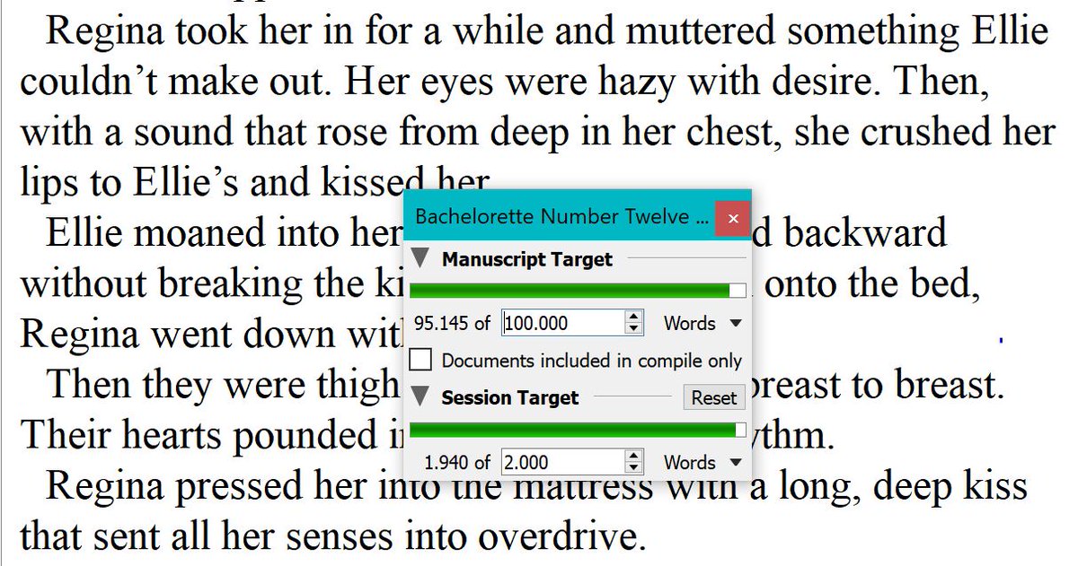JaeFiction's tweet photo. I'm 2,000 words into a love scene, and they only just tumbled into bed! 

#amwritingromance https://t.co/OxlrS0tdXO