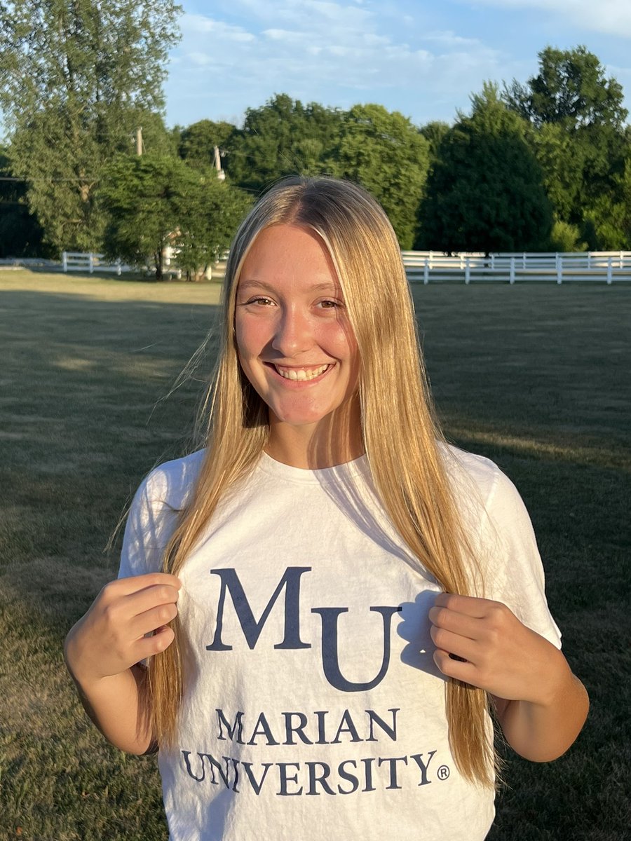AlaynaTesnar's tweet image. I’m proud to announce that I’ve chosen to play softball at Marian University where I can be part of a great softball program and work toward my dream of becoming a nurse! Thanks to my family, teammates, and coaches for your support and sacrifices to help me be the best I can be!