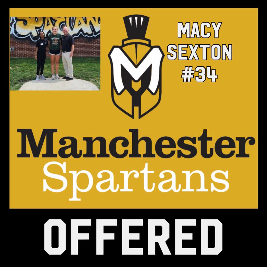 Macy Sexton (@macysexton1) on Twitter photo After a great campus visit at Manchester, I am very thankful to receive an offer from <a href="/SpartanWBB/">Coach Dzurick</a> . Thank you to Coach Dzurick and Coach Teilor for speaking with and showing me your facilities. <a href="/coachbeckett/">IGBRR Hoops</a> <a href="/PGHIndiana/">Prep Girls Hoops Indiana</a> <a href="/InPride17UDuke/">Indiana Pride 17U Duke</a> <a href="/AlicesAthletics/">Vincennes Lincoln Athletics</a> <a href="/CoachMikeDuke/">Michael Duke</a> After a great campus visit at Manchester, I am very thankful to receive an offer from <a href="/SpartanWBB/">Coach Dzurick</a> . Thank you to Coach Dzurick and Coach Teilor for speaking with and showing me your facilities. <a href="/coachbeckett/">IGBRR Hoops</a> <a href="/PGHIndiana/">Prep Girls Hoops Indiana</a> <a href="/InPride17UDuke/">Indiana Pride 17U Duke</a> <a href="/AlicesAthletics/">Vincennes Lincoln Athletics</a> <a href="/CoachMikeDuke/">Michael Duke</a>