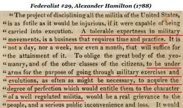whack187's tweet photo. @Owls_dont_tweet @TylerChism6 @RuralMissionary @MrColionNoir Well regulated means in good working order and only applies to the militia when formed, not the people or firearms outside of a militia. The militia is formed from the people themselves.  It has never meant government regulations, or in the regulatory sense at all. https://t.co/xbKJcJwW8z