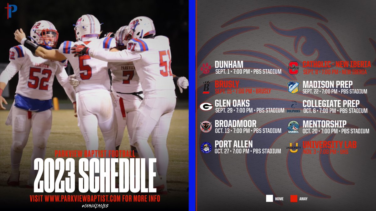 Parkview Baptist Football tweet media