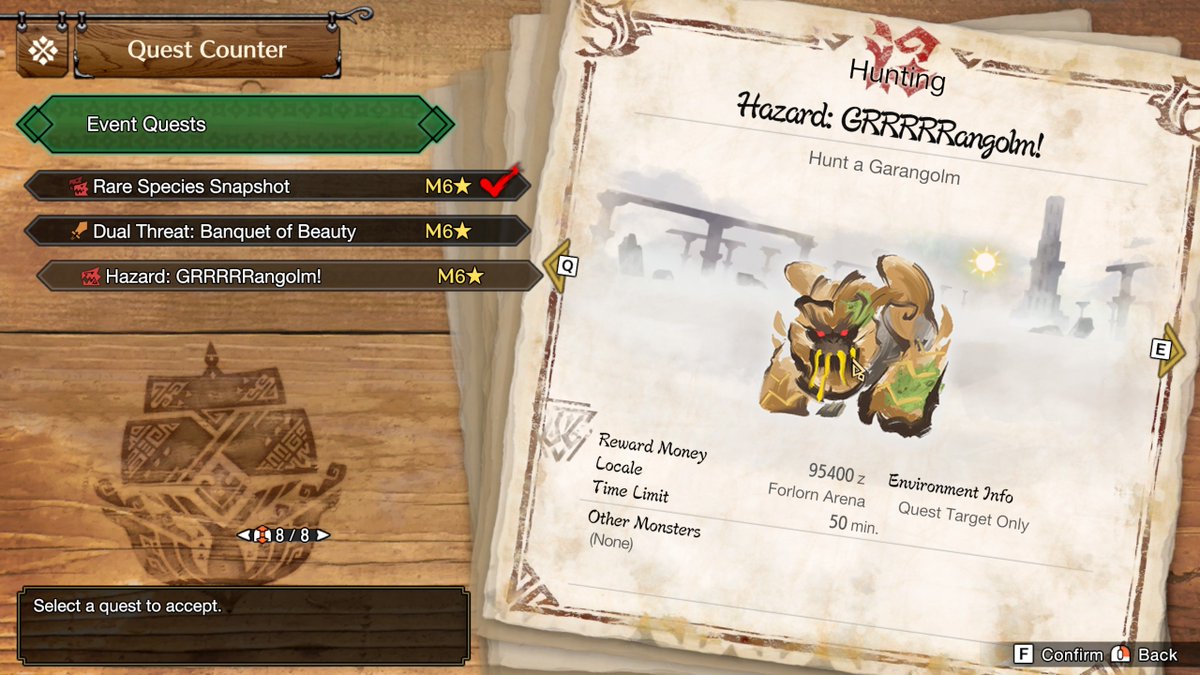 ganjanath's tweet image. #MonsterHunterSunbreak Events this week!

We get something special with the Dual threat!