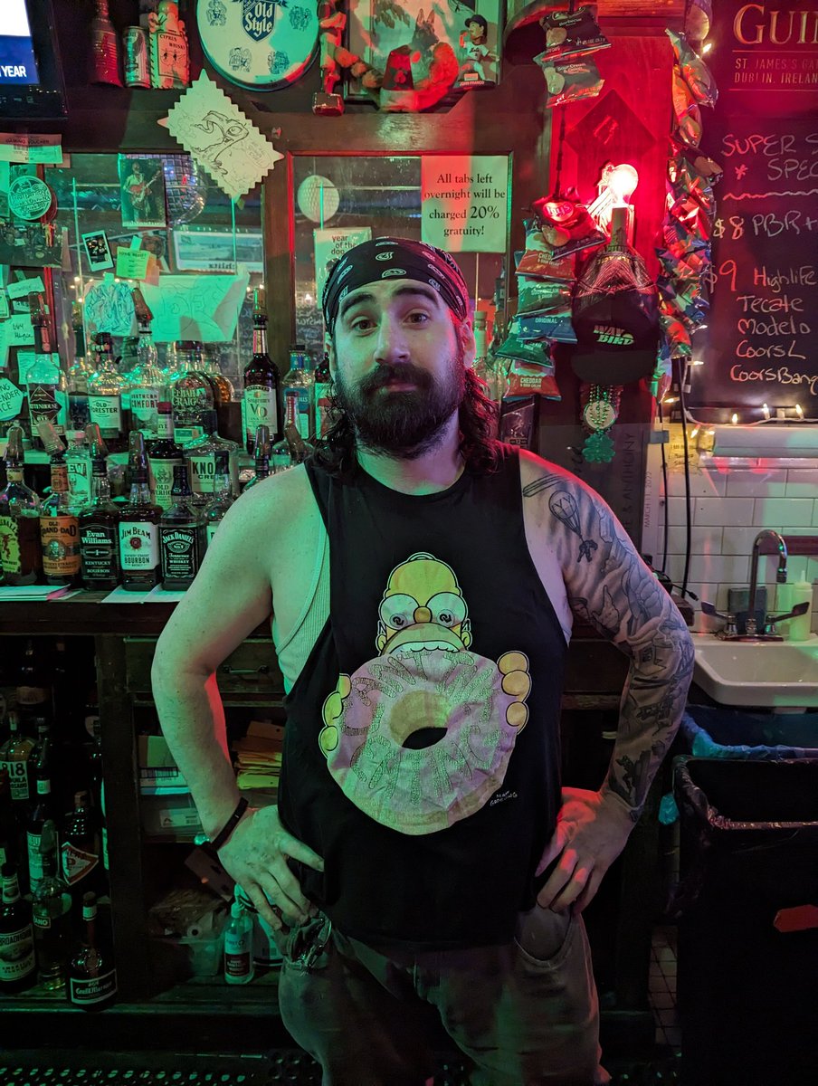SummerC0n's tweet photo. Quality control visit to Canal Bar -- Ben's ready to serve you. #TipYourBartender #Summercon2023 https://t.co/AVYUIozMrZ
