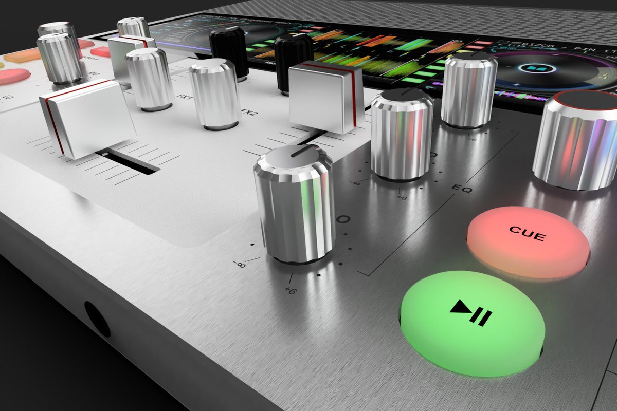 ミューシグナル DJシステム FJ1 新品同様品　ブラック　保護フィルム付き ポータブルDJシステム FJ1 用 保護フィルム | 書き味向上