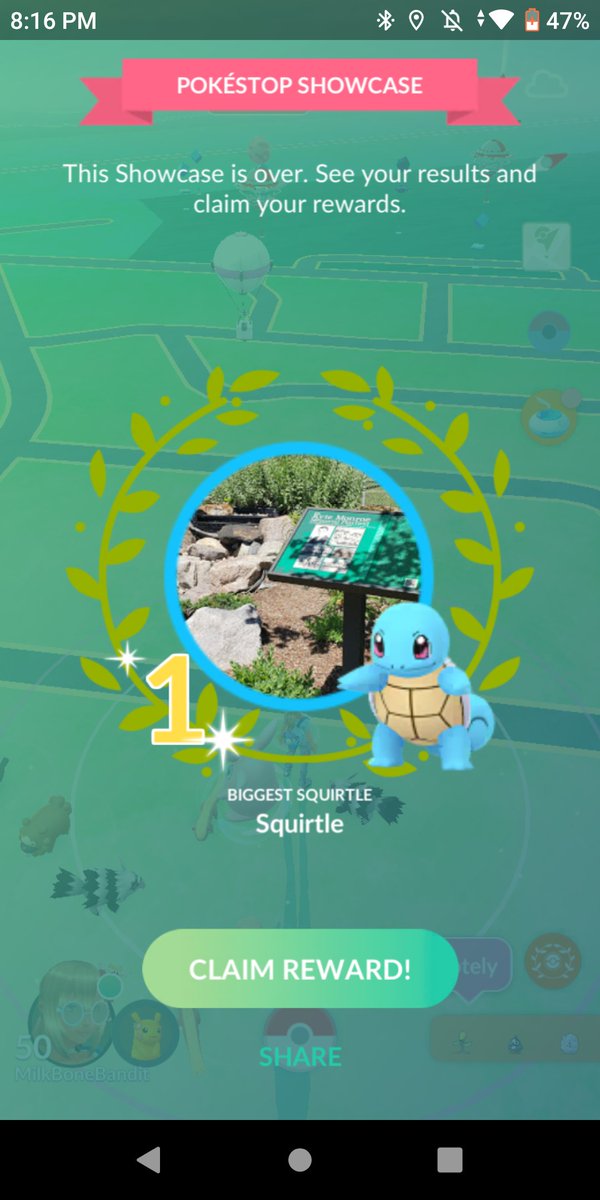 MilkBoneBandit's tweet photo. Won my first contest! 🥳
#PokemonGOApp #PokemonContest https://t.co/8HvXdHOJQy