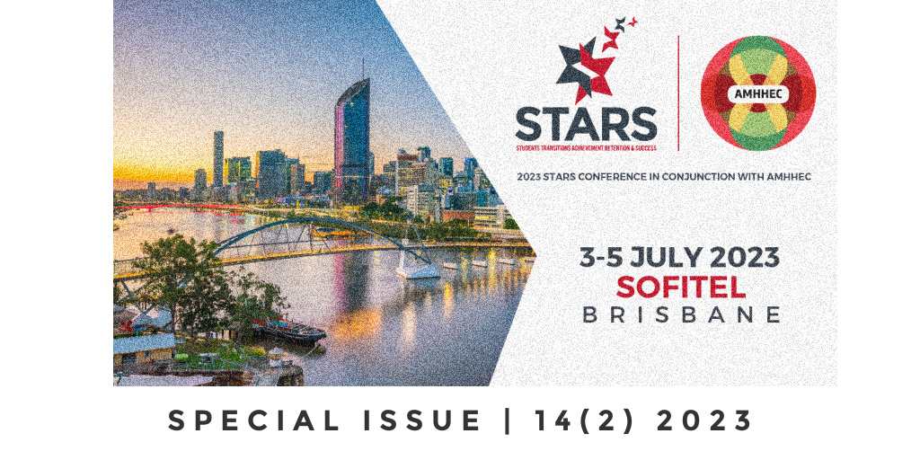 Special issue from 2023 @unistarsconf includes #StudentEngagement #retention➕ #StudentPersistence #Tinto➕#LearningAnalytics  #EarlyAlert➕#racism #IndigenousStudents #Curriculum ➕ #wellbeing #FYE➕ #EnablingEducation … and more #HigherEd 
🔗studentsuccessjournal.org/issue/view/128