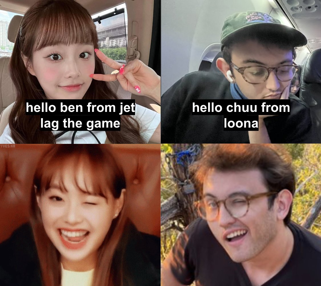 the jet lag loona memes never stop, image size:1126x1002