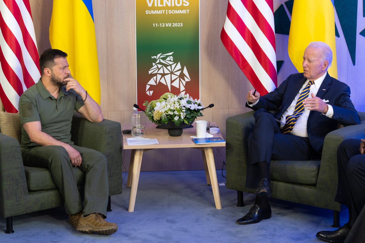 Ukrainians have inspired the world with their courage.

The United States will continue doing everything we can to get Ukraine what it needs in the face of Putin's brutal war as rapidly as possible.