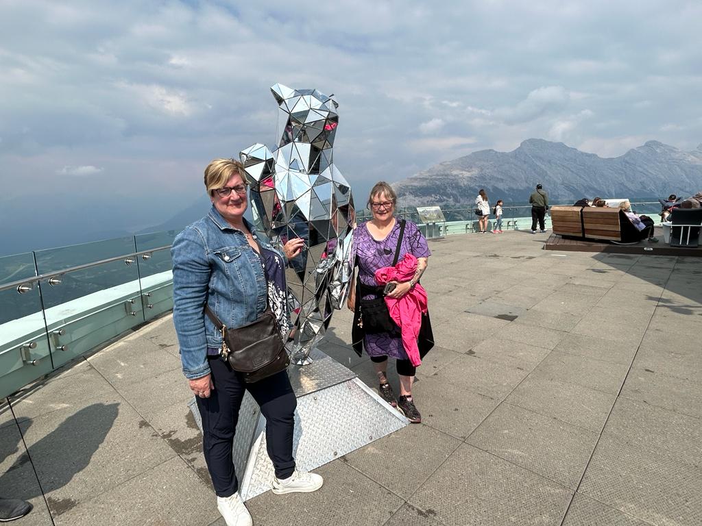 ShellStyan's tweet image. 25 year service at Timpson. As part of my gift I asked for Canadian Dollars. Visited Sky Bistro at Sulphur Mountain today. Thanks James, John and Co. Unforgettable experience.  @JamesTCobbler @SweeneyMags