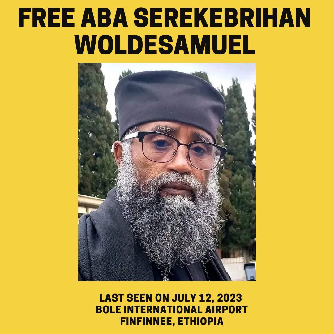 beyene1982's tweet photo. FREE Aba Serekebirhan Woldesamuel!  
FREE Aba Serekebirhan Woldesamuel!  
FREE Aba Serekebirhan Woldesamuel!  #Freeabaserekebirhanwoldesamuel
#JoeBiden #humanrights #australiangovernment  #Pretoriapeaceagreement #UnitedNations #Trudeau #JustinTrudeau https://t.co/GxzpkGenxH