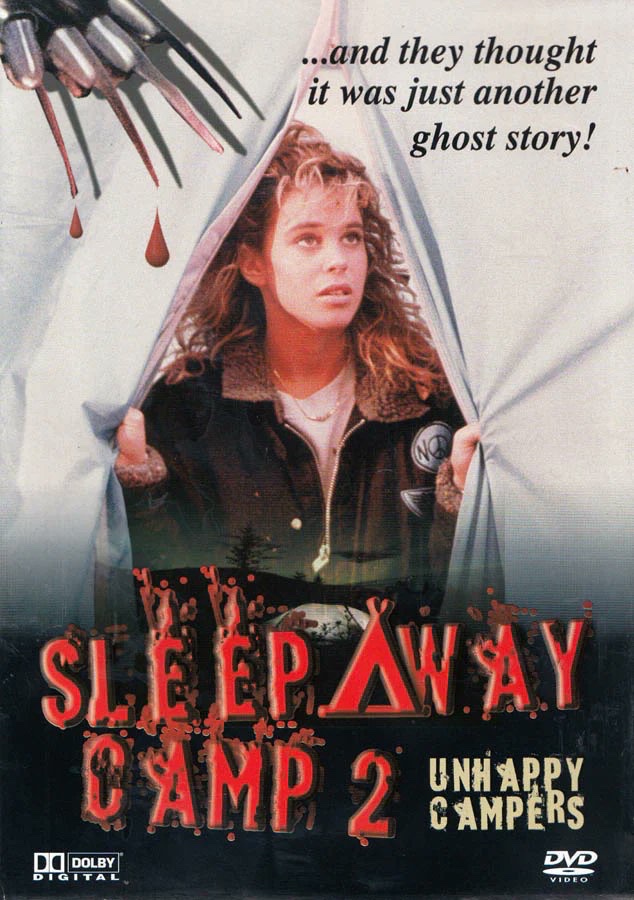 EugWSerra's tweet photo. On August 26, 1988, Sleepaway Camp II: Unhappy Campers was released! #SleepawayCampIIUnhappyCampers #PamelaSpringsteen #RenéeEstevez #ValerieHartman #TonyHiggins https://t.co/CmwcNAqfp1