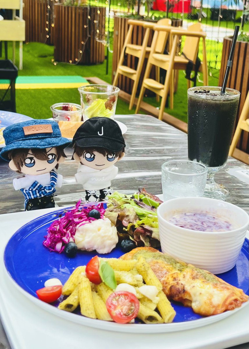 hello_nuichan's tweet photo. ぬいちゃんと大阪コナン充 その1
暑かったね〜 https://t.co/Th4zvhxScL