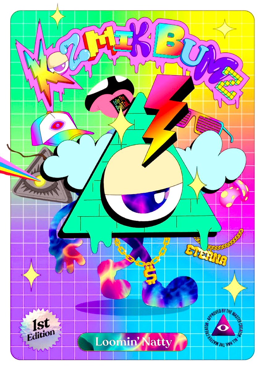 archivum_saves's tweet photo. 😶‍🌫️💭 Rough cut, but if I had an ideal @kozmikbumz, it’d probably look something like this one 🌈👁️ #KozmikBumz #DollaDollaChainGang #DownWithEOP https://t.co/dNUdPE3cNN