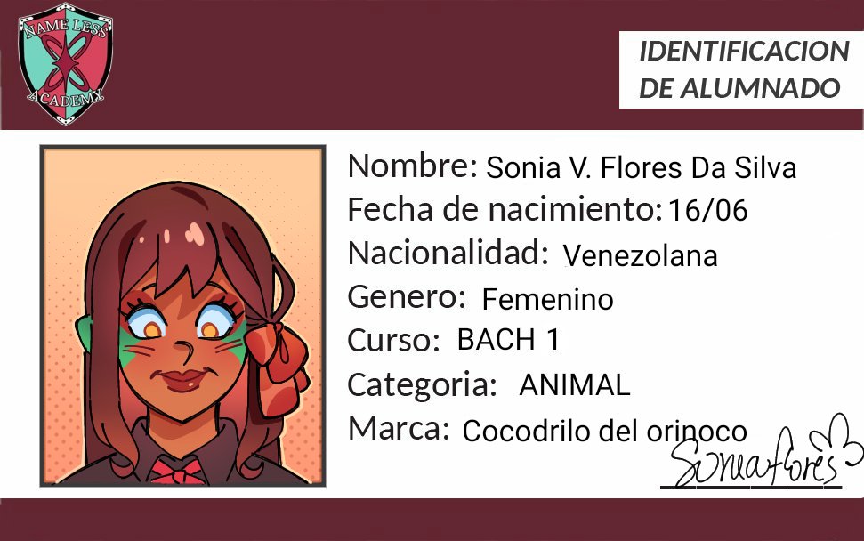 Alegra_Fjrd's tweet photo. #NameLessAcademy

Nueva identificación 🐊✨ https://t.co/7uqCbkdvuu