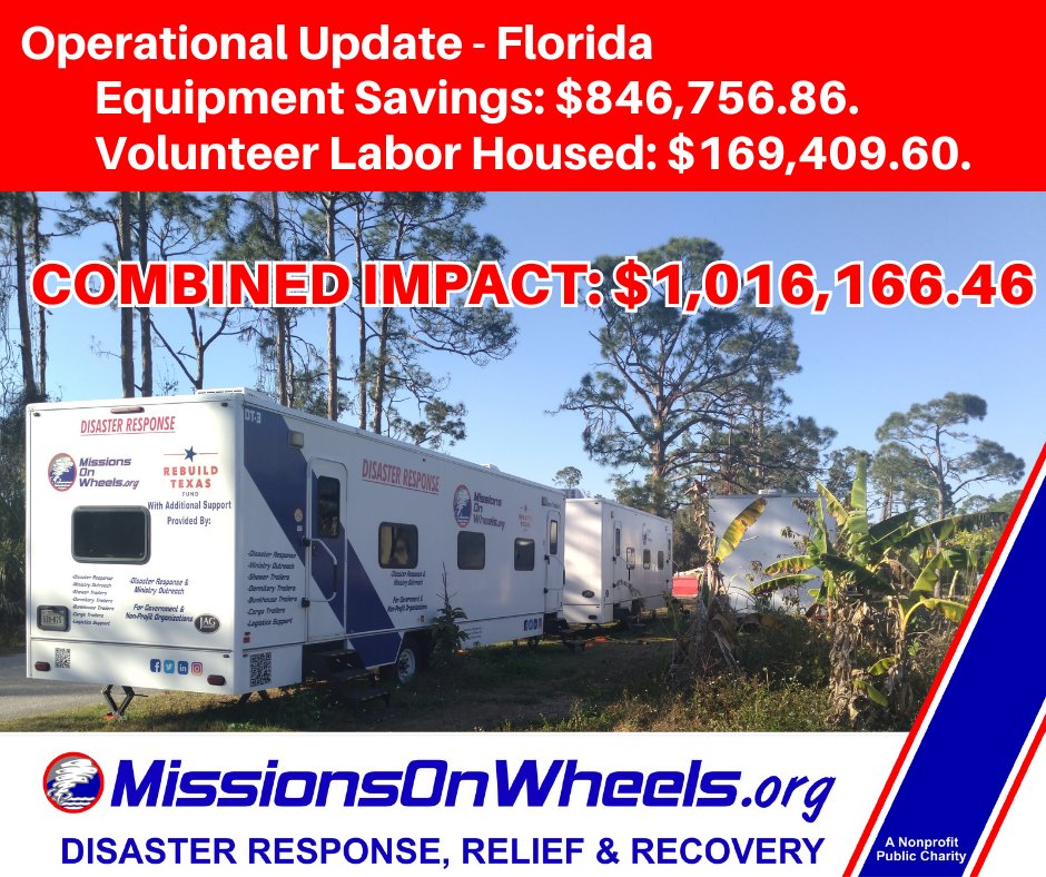 MissionsOnWheel's tweet photo. Beds and Showers enable response, relief, and long-term recovery. Your support of our mission is vital to keeping Beds and Showers ready to respond. https://t.co/xDIM0daXqb https://t.co/dIEAroP5Ok