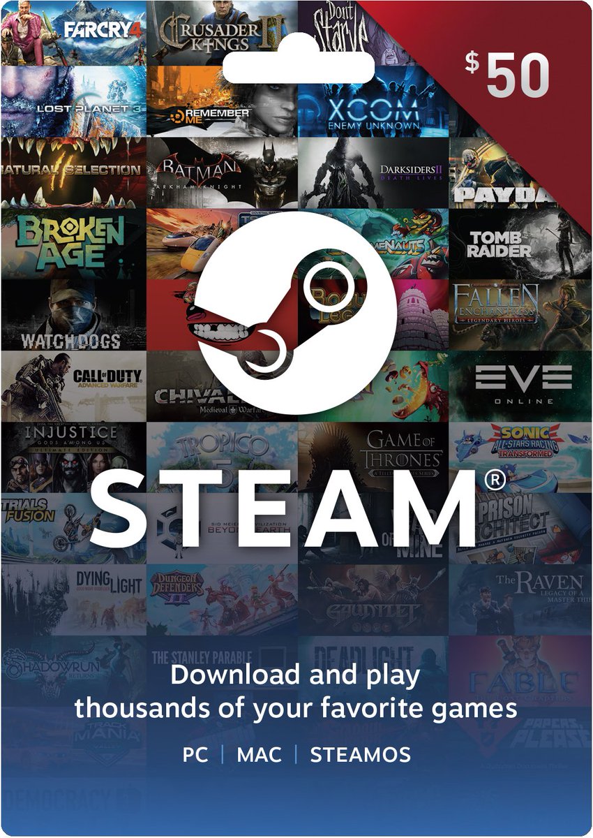 PaladinPoko's tweet photo. Decided I want to do a giveaway
Gonna give away a 50 Dollar Steam Giftcard.
To enter just follow and retweet.
Ends on July 26th! https://t.co/v2MZwhnkRA