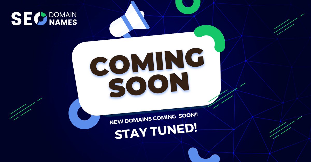 _seodn's tweet photo. SEODN New Domains Coming Soon!!
With multiple variety of Niches.
Stay Tuned with https://t.co/tBhfnDNLCz
#seodn #domainsforsale #domainsales #seoservices #seodomains #domainnameforsale #domainbroker #domaining #domainer #domainname #domain #domainnames #domains#seo https://t.co/lwz56gCCfq