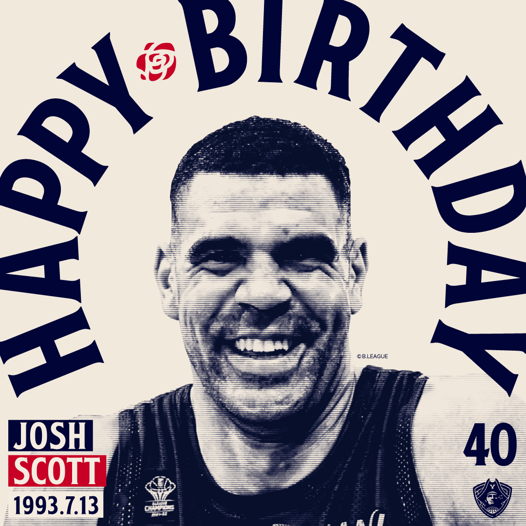 b_corsairs's tweet photo. ⎯⎯⎯⎯⎯⎯⎯⎯⎯⎯⎯
🎂HAPPY BIRTHDAY🎂
　ジョシュ・スコット
⎯⎯⎯⎯⎯⎯⎯⎯⎯⎯⎯

本日7月13日はジョシュ・スコット選手の
30歳のお誕生日です🎉
おめでとうございます👏

ステキな一年になりますように✨

#ビーコル 
@J40Scott https://t.co/0d97wBfCeq
