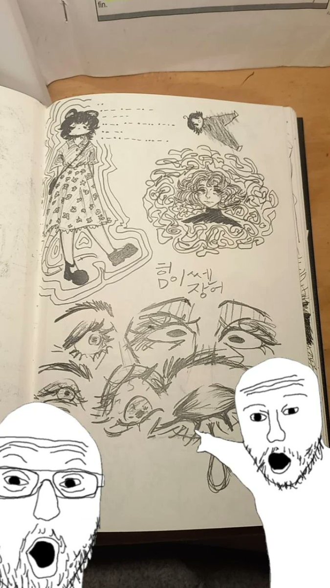 To_TAK4's tweet photo. So, tomorrow I have a big test in college and I swear I was studying but I found my 2017 doodle book and clearly my priority now is this 🤌

#doodleart 
#OC 
#doodle 
#jjk 
#nanamikento https://t.co/1Odnm1SyBT