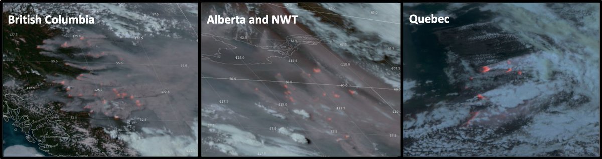 nplareau's tweet image. Canada just vomiting smoke today: #Canadianwildfires #pyrocene