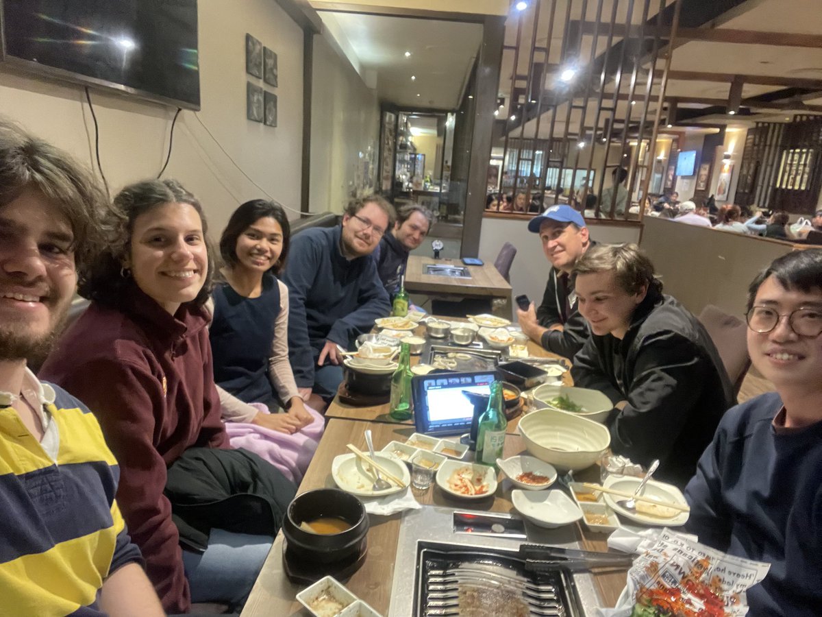 Fantastic to have the whole lab together to say farewell to Matthew after 5 years and wish him all the best for his next adventure in Toronto! We are all excited to see you take the next steps in your career!