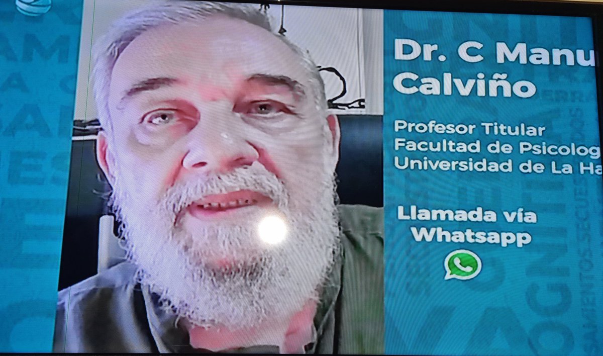 "Aprender a interactuar con las Redes Sociales. Convertirlo en desarrollo para el ser humano". Calviño
#GuerraCognitiva