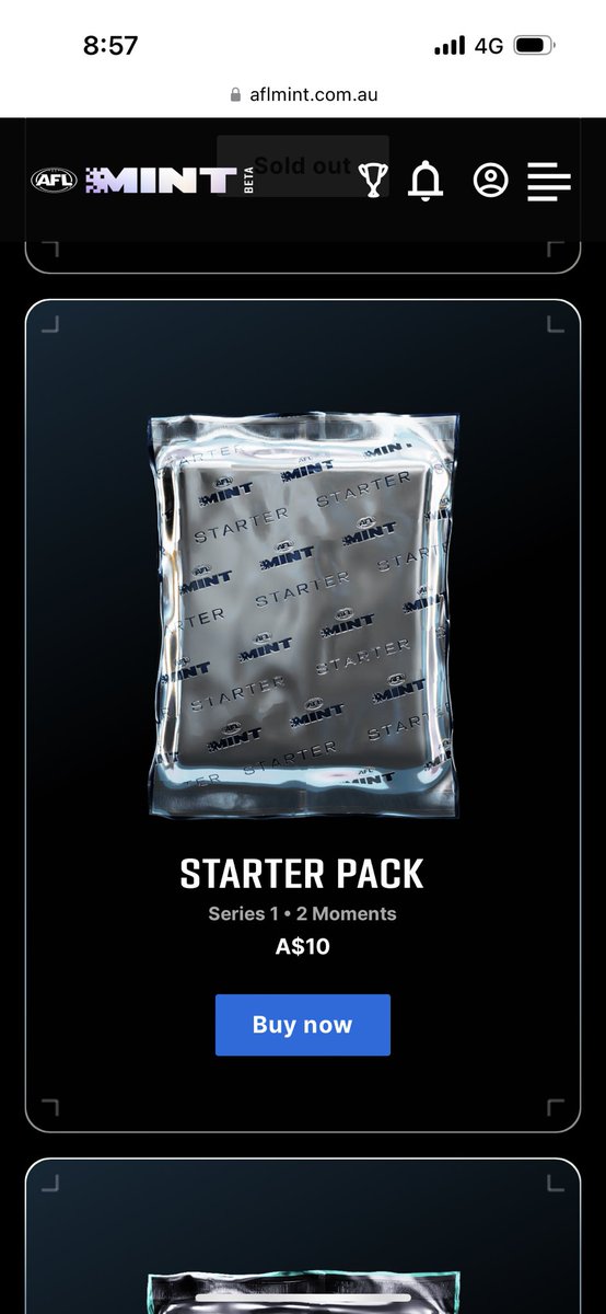I got told off for using the chat picture :/ so I have to start the post again 

10 starter packs up for grabs anyone can enter <a href="/AFLMint/">AFLMint</a>  account holder or not follow me and them and retweet. Double entry if you buy a starter pack or if you join the discord
