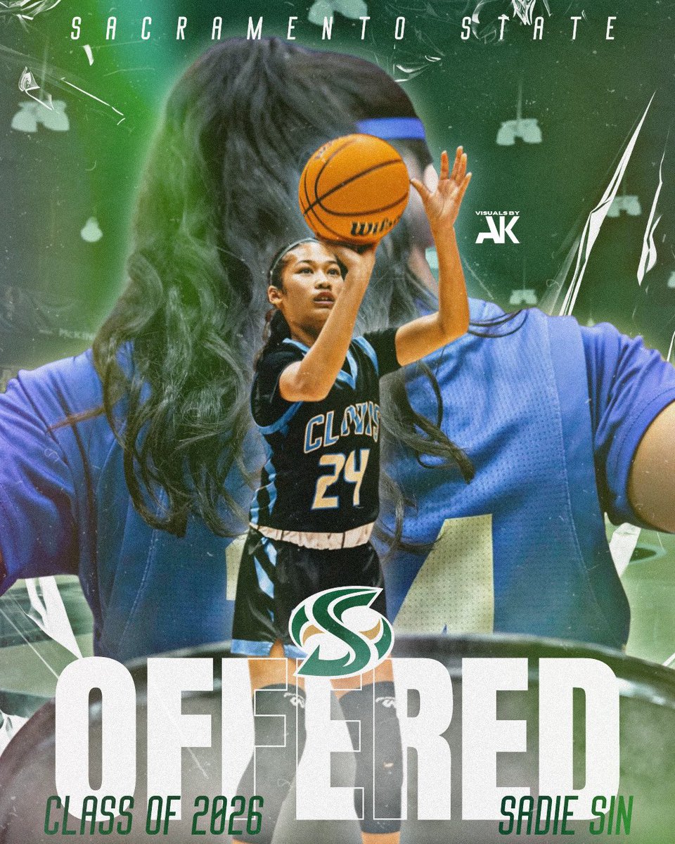 Congrats to our PG <a href="/sadiesin4/">sadie sin</a> on receiving an offer from <a href="/SacStateWBB/">Sac State WBB</a> ! We are so proud of you!