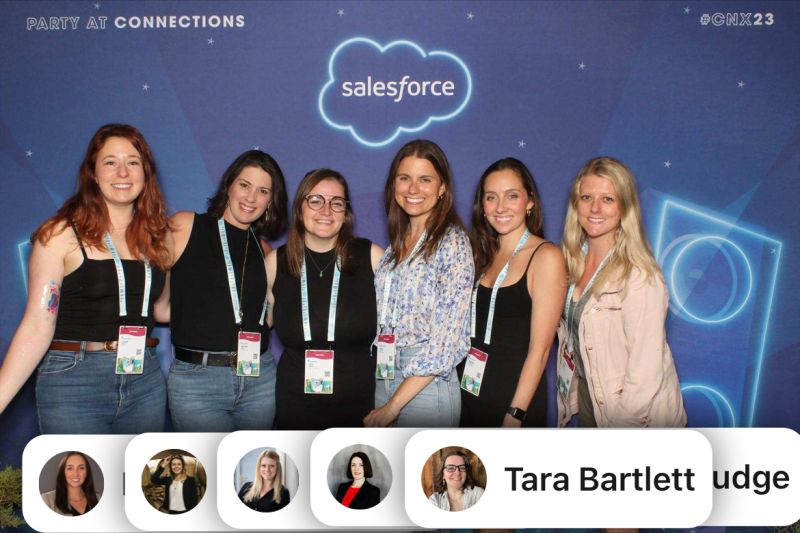 Some of our Marketing Team spent some time at #salesforceconnections in Chicago.✨ So great that our team can get together to learn like this!💕 #CNX23 #TeamCBIZ