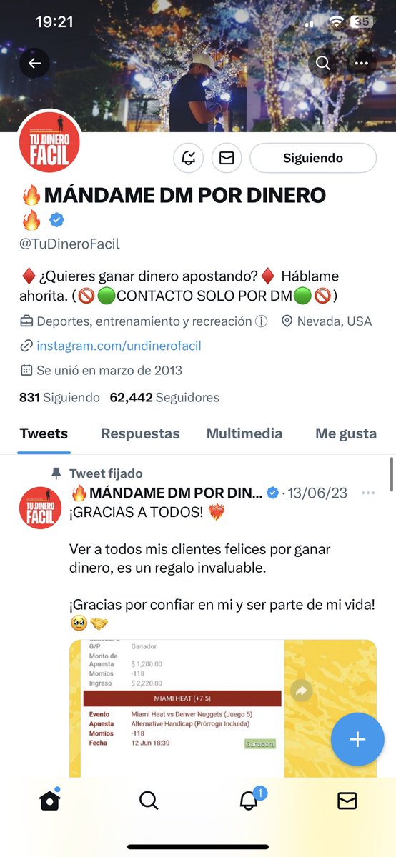 Alex77262568's tweet photo. @TuDineroFacil hay que tener fe https://t.co/6qCC43jV29
