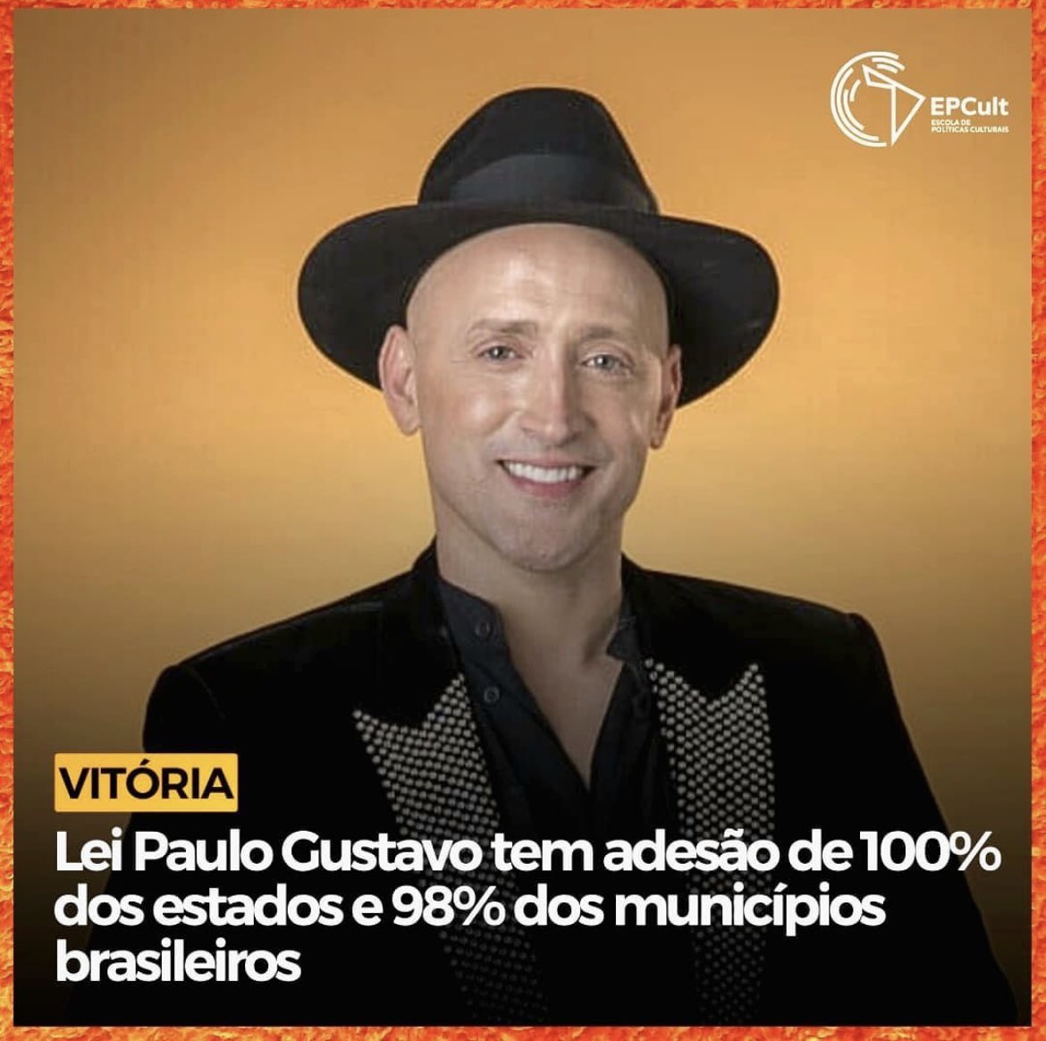 Viva a cultura brasileira!
Chorem reaças que tentaram por 4 anos destruir as políticas públicas culturais no Brasil!