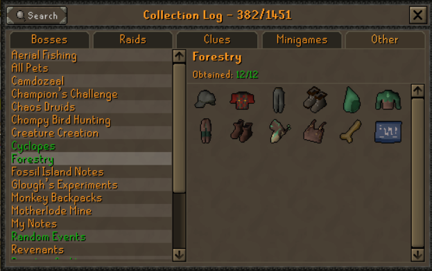 Stopperi1's tweet photo. Forestry Part 1 green logged

#OSRS #Main #Completionst https://t.co/02imFYTKyU