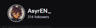 HOLY FUCK LETS GO, Thank you to all 214 agents who have joined the FrostFall Agency, I appreciate every single one of you even though ive been hella inconsistent as of recent due to health complications. 

I love you all!! 

Lets aim for 500 yeah~?