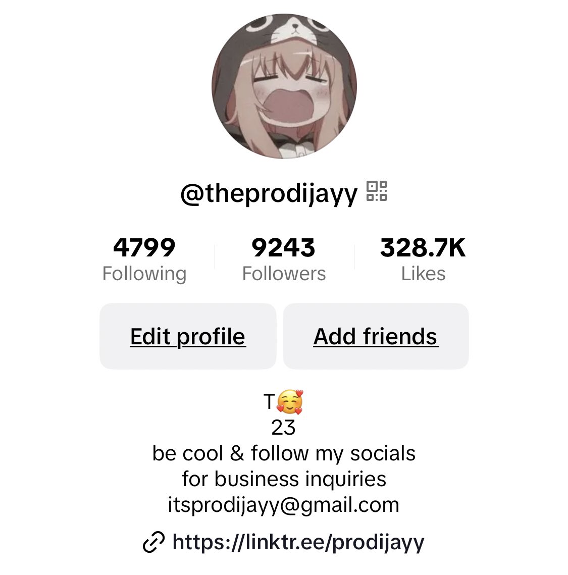itsprodijayy's tweet photo. ‼️retweet this right now‼️ 

if we hit 10k on tik tok by the end of this next week then i might be posting a hand pic😪

my one year of content creation is coming up on the 29th and i wanna hit 10k before it😭 https://t.co/fhsiWjayRs