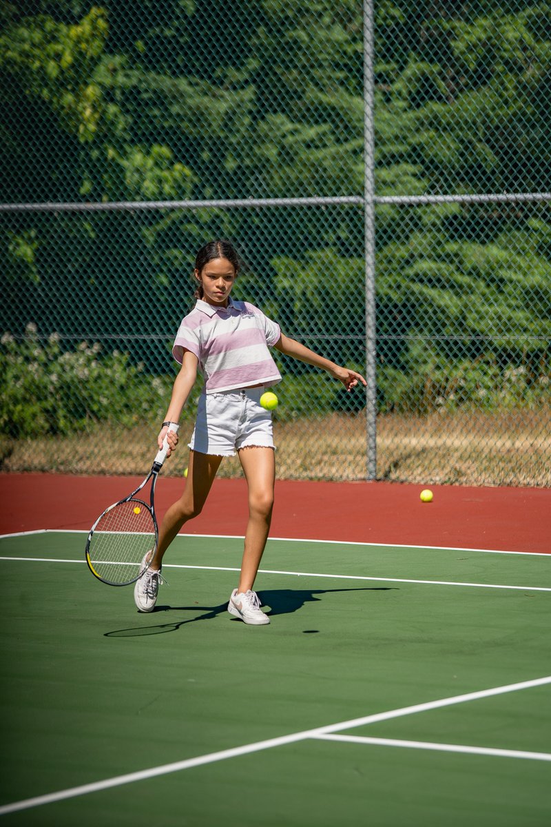 🎾❤️ Some energy and excitement from the Delphian tennis court this summer!