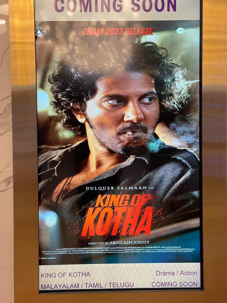 DulQuerFansPage's tweet photo. at Lulu Mall, Trivandrum!🔥

#KingOfKotha Soon in Cinemas. 

@dulQuer | #dulQuerSalmaan https://t.co/W7vcQfjW4g