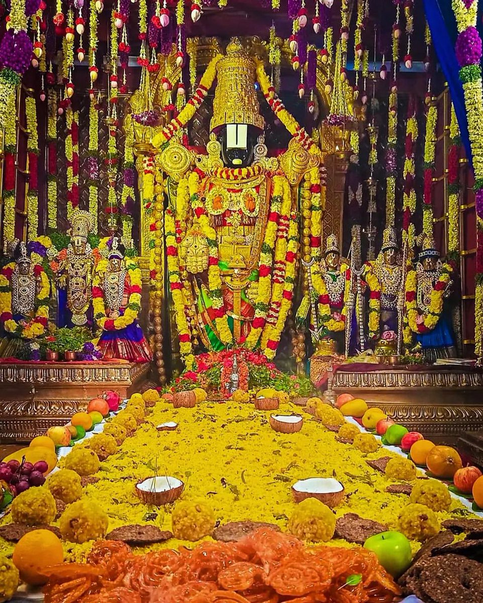 Vadicwarrior's tweet photo. Kamika Ekadashi – A Look! 

Hinduism holds that someone who observes a vrat on Kamika Ekadashi is blessed more than someone who takes a ritual bath in each of India's holy rivers on auspicious days. Additionally, a devotee who completes the Kamika Ekadashi vrat is more likely to be blessed by the Lord than someone who has visited all of the Hindu holy sites, including Kasi, Haridwar, Kedarnath, etc. Tulsi leaves are still used today to worship Lord Vishnu in the idea that doing so will wash away all of one's sins and evil deeds committed over one's entire life. At Sri Krishna temples, lamps are also burned as part of the offerings after being filled with ghee or sesame oil. 

The idea that fasting on Kamika Ekadashi is akin to reciting all of the scriptures dedicated to Lord Vishnu is another important motivation for doing so. However, obtaining Vaikunta Prapthi, or finding salvation in Vishnu Lokam, is the highest benefit of keeping the Kamika Ekadashi vrat. This suggests that Yamadharmaraj, the lord of death in heaven, wouldn't interfere with the devotee's devotion. 

"Anyone who worships Bhagwan Hari with tulsi leaves is absolved of all sin's consequences. He truly lives without the influence of sin, just as the lotus leaf does despite being submerged in water. Giving Shri Hari only one Tulsi leaf earns you the same amount of virtue as giving away 200 grams of gold or 800 grams of silver in charity.   

Purna Prushotam Bhagwan Shri Krishna is more pleased when someone offers Him a single Tulsi leaf than when someone worships Him with coral, lapis lazuli, lapis lazuli, rubies, topaz, diamonds, pearls, rubies, topaz, and topaz. Offering freshly produced manjaris (seeds) from the revered Tulsi plant to Bhagwan Kesav purges one of all sins done in this lifetime or any other. 

It is true that Tulsi's simple darsana on Kamika Ekadashi purges all sins, and that only touching her and praying to her heals all illnesses. The Yamaraja is not to be feared by one who waters Tulsi seeds. You shall finally live with Bhagwan Shri Krishna in His own dwelling if you grow or transplant Tulsi. Therefore, one should daily pay Tulsimata his complete obeisance, who bestows emancipation via devotional service. Even Citragupt, Yamaraj's secretary, is unable to determine the merit attained by a person who brings Tulsi-mata a ghee lamp that never goes out of flames. 

Purna Prushotam Bhagwan holds this sacred Ekadashi in such high regard that all the ancestors of someone who presents Bhagwan Shri Krishna a bright ghee lamp on this day ascend to the celestial planets and partake of their nectar there. Whoever presents Shri Krishna with a ghee or sesame oil lamp on this day gets absolved of all his sins and reaches Surya's abode with a body as bright as ten million lamps. 

These are the words Brahma used to describe to Narad Muni the immeasurable virtues of Kamika Ekadashi, which atones for all sins: "Yudhisthir. This holy day expiates even the sin of killing a Brahmin or a kid in the womb, and it elevates one to the spiritual realm by establishing them as extraordinarily deserving individuals. Anyone who hears the praises of Kamika Ekadashi with confidence is purified of all sins and returns to Vishnu-lok (the planet of Vishnu), where they belong. 

https://t.co/L0o8gowUFo