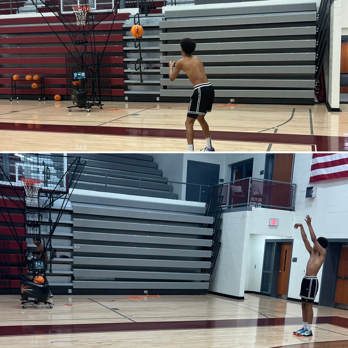 <a href="/Central_Hoopz/">Central Basketball</a> in the lab making shots. Three collegiate prospects working on their crafts. Staying Sharp and Ready! 

(‘24) 6’2 G <a href="/jordan_martin06/">Jordan Martin</a> 

(‘24) 6’4 CG <a href="/_iamisaiahwest/">Isaiah West</a> 

(‘25) 6’6 SG <a href="/ZekyleA/">Zekyle Amir</a> 

✅Players wanting to be in the gym. 

<a href="/drdishbball/">Dr. Dish Basketball</a> w/ the win! 

#Connect