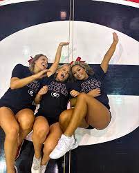 PaladinsFCS's tweet photo. Alumni Update: Read about Reese Rountree's freshman  cheer season at UGA! @FellowshipCS 
https://t.co/rrtQX1dW34 https://t.co/6iHtdVvD90