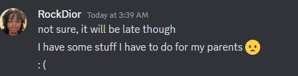 RDGUpdates's tweet photo. UPDATE: RockDior says we will be getting a late stream! 😕 https://t.co/5eoEzaboJG