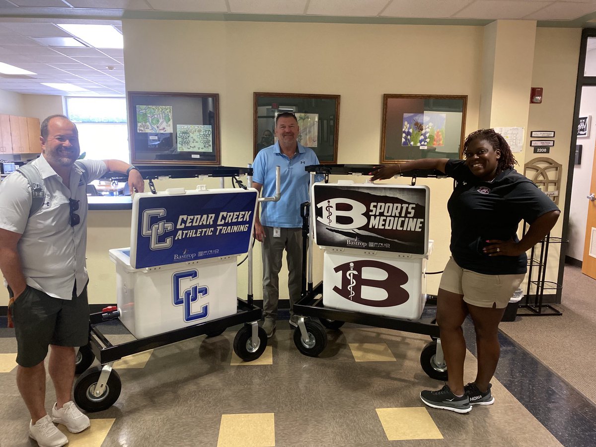 Bastrop ISD transitioning to Frio Hydration. Hope to have a whole fleet soon!!! ⁦<a href="/FrioHydration/">❄️F͟͞R͟͞I͟͞O͟͞ H͟͞Y͟͞D͟͞R͟͞A͟͞T͟͞I͟͞O͟͞N͟͞💧</a>⁩ ⁦<a href="/Bastrop_Bears/">Bastrop Bears Football</a>⁩ ⁦<a href="/CedarCreekFB/">Cedar Creek Football</a>⁩ ⁦<a href="/JamieKayWoodall/">Jamie Inmon Woodall</a>⁩