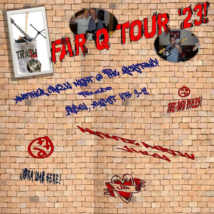 EsCRBand's tweet photo. The Far Q Tour '23 Continues with a Celebration of International Beer Day at The Kickstand Saloon Toledo! Don't miss Beerstock... https://t.co/X0vwOhSV3z