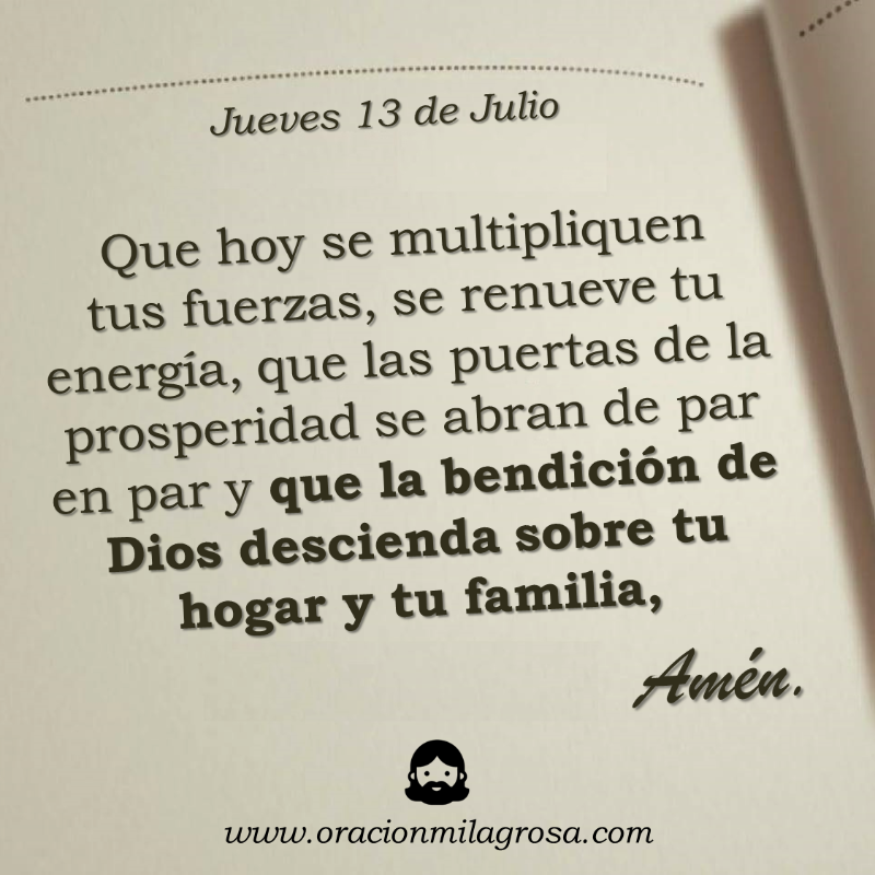 oracion_milagro's tweet photo. Oración para el jueves 13 de julio de 2023: https://t.co/zNfr5IyGCd