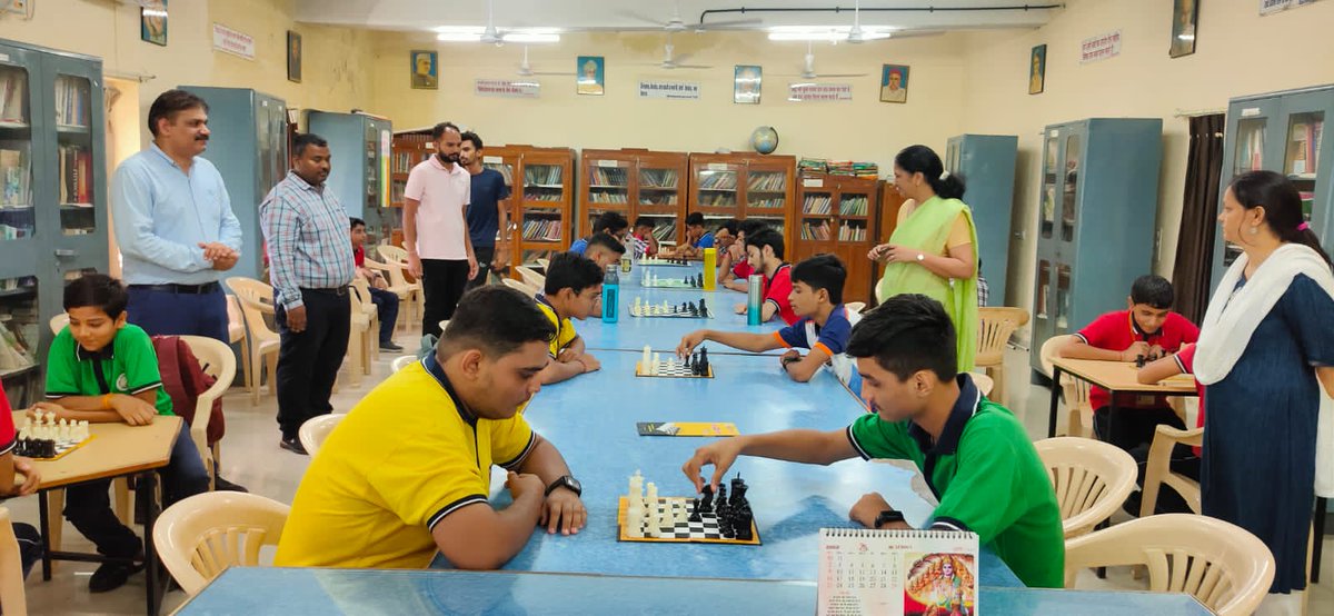 IN_Valsura's tweet photo. #KheloIndia #FitIndia 

Cluster Level Sports Meet for students of Kendriya Vidyalayas was organised @IN_Valsura on 11-12 Jul. 

57 students from KVs of Rajkot, Jetpur, Porbandar, Dwarka, Samana, Junagadh&amp; Jamnagar showcased their skills &amp; talent in Chess &amp; Badminton competitions. https://t.co/Vct9BjpsrX