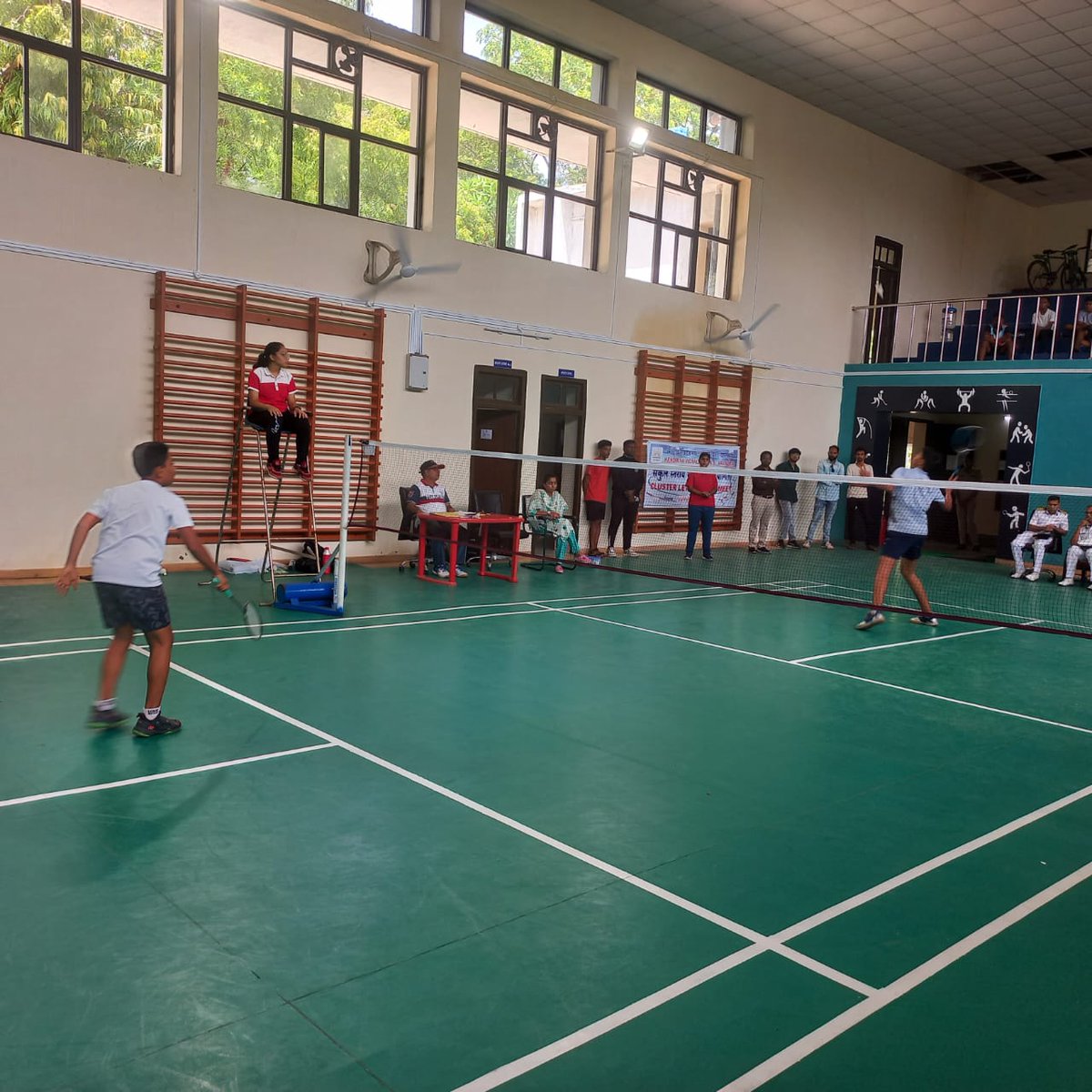 IN_Valsura's tweet photo. #KheloIndia #FitIndia 

Cluster Level Sports Meet for students of Kendriya Vidyalayas was organised @IN_Valsura on 11-12 Jul. 

57 students from KVs of Rajkot, Jetpur, Porbandar, Dwarka, Samana, Junagadh&amp; Jamnagar showcased their skills &amp; talent in Chess &amp; Badminton competitions. https://t.co/Vct9BjpsrX