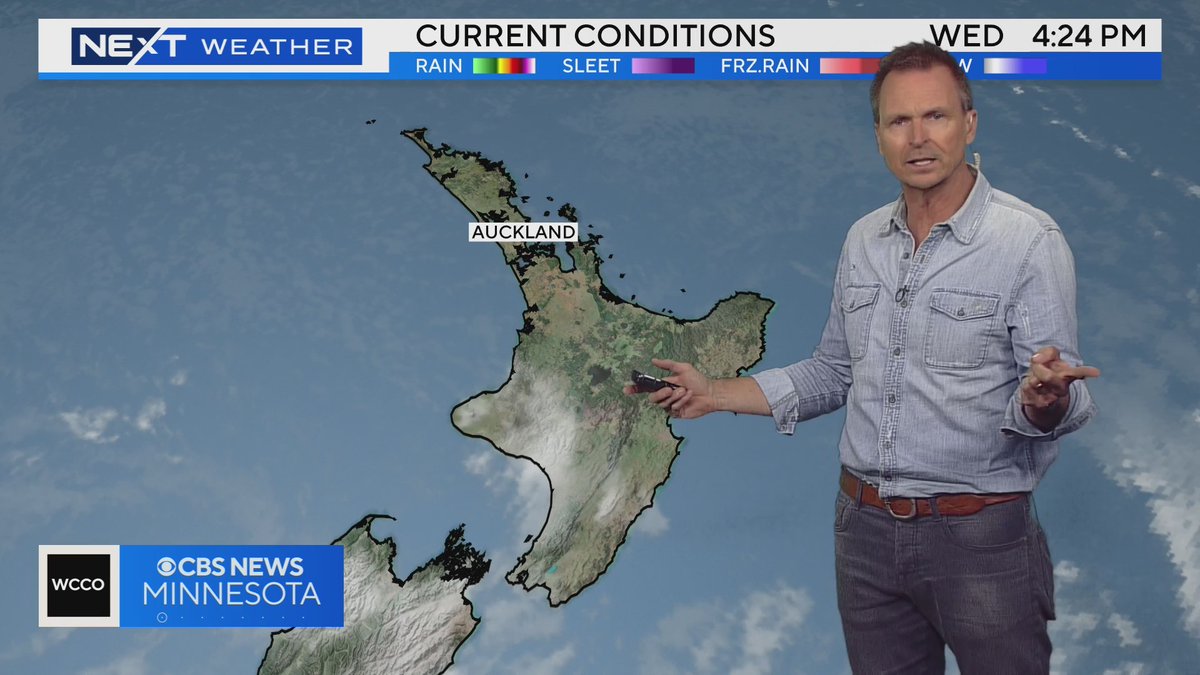 WATCH: @ToughAsNailsCBS host @PhilKeoghan took over meteorology duties today at @WCCO to deliver the weather report for his native New Zealand! https://t.co/O2C5wk25iH https://t.co/rLLEu30KK5