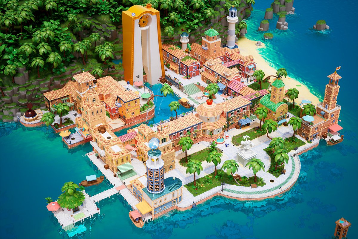 3D_Vincent's tweet photo. Hello,
 Probably late for the #PortfolioDay  I'm Vincent, Environment Artist soon to be in holidays I like to have fun with nostalgia and learn more 3D ! https://t.co/jfHaRzdAKV