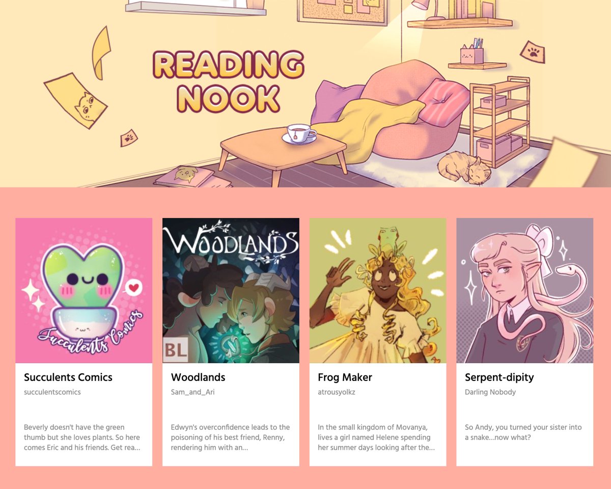 webtooncanvas's tweet photo. Cozy up with these #WEBTOONCANVAS series this weekend! 

Check out the full collection! ↓
https://t.co/F2k1XCRHJV https://t.co/jSRjsHuccf