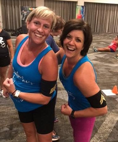 Get Pumped! Join Kate Hamner and Amy Johnson in the Muscle Up class at FBC Fitness in Hot Springs! Contact Amy at FBCRecreation.com for membership and class info!
Photo credit: FBC Fitness and Recreation Newsletter July 2023.  #GetFit #GetFitArkansas #GetFitHotSprings